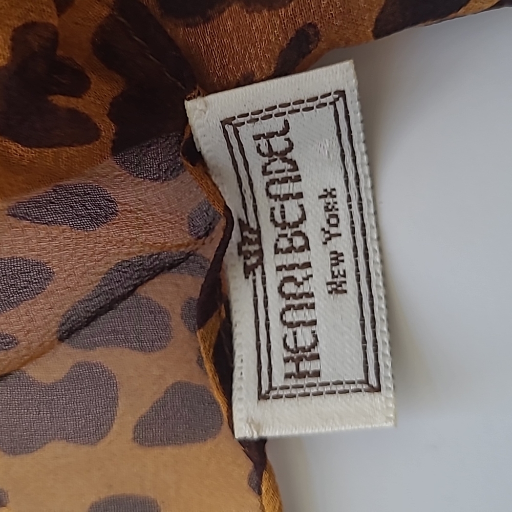 Henri Bendel Animal print square scarf - Picture 6 of 6